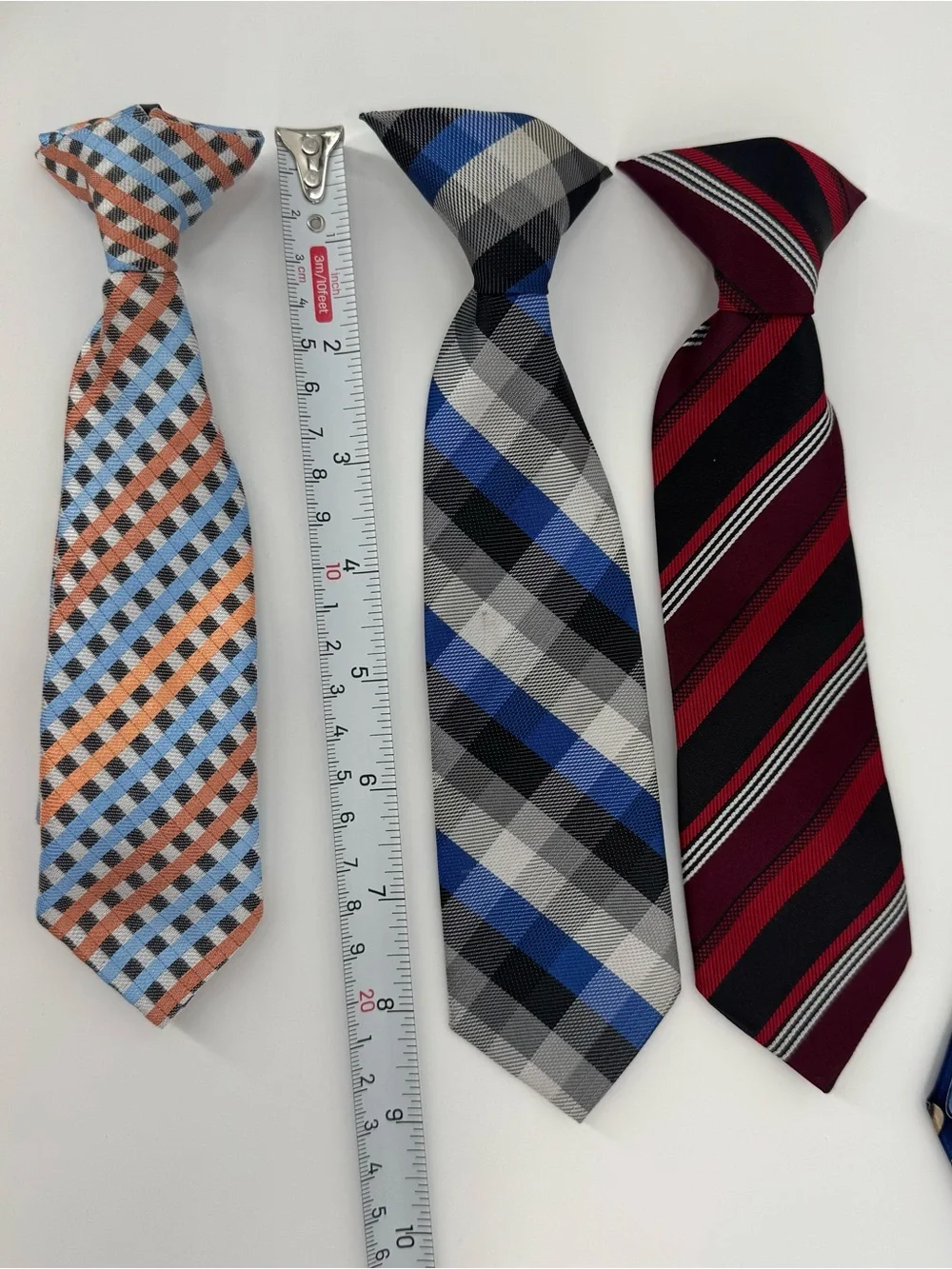 Little Boy’s Lot of Neck Ties Bundle Clip on, Zip, and Tie